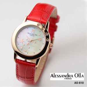  Alessandra Olla アレサンドラオーラ レディース AO-810RE / ファッション 腕時計 アナログ