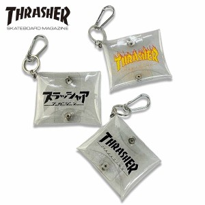 THRASHER クリアマルチケース / ファッション バッグ・財布 小銭入れ