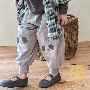  aimoha KIDS 裾絞りパンツ デニム キッズ テーパード 子供 パンツ 男の子 女の子 / ファッション ベビー・キッズ ボトムス ロングパンツ