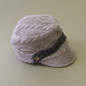  アウトレット ブリムキャップ ベシージュ アラン / ファッション 服飾雑貨 帽子 ニット帽