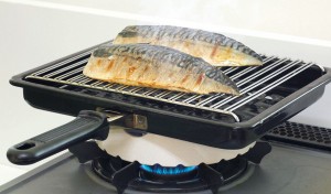 日本製 温度センサー付きガスコンロ用焼き台 / 生活雑貨 食器・キッチン 調理器具