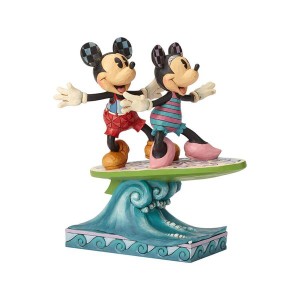  Disney Traditions ミッキー＆ミニー サーフボード / 家具・インテリア インテリア雑貨 置物・オブジェ 動物