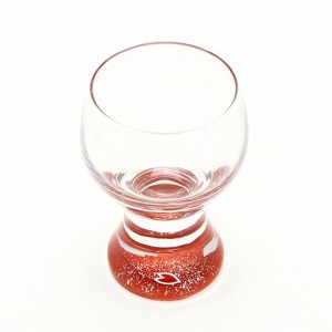 ショットグラス花びら 赤 / 生活雑貨 食器・キッチン グラス・コップ・タンブラー