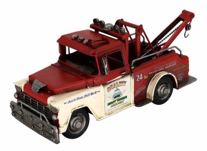  先行予約商品 ≪7月中旬頃入荷予定≫ブリキのおもちゃ (tow truck) 43026 / 家具・インテリア インテリア雑貨 置物・オブジェ