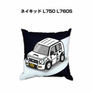 MKJP クッション 車好き プレゼント 車 メンズ 誕生日 彼氏 イベント クリスマス 男性 腰痛 かっこいい ダイハツ ネイキッド L750 L760S 