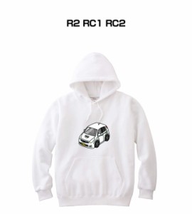 MKJP パーカー 車好き プレゼント 車 メンズ 誕生日 彼氏 イベント クリスマス 男性 シンプル かっこいい スバル R2 RC1 RC2 送料無料