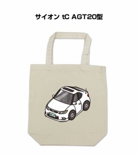 MKJP トートバッグ エコバッグ 外車 サイオン tC AGT20型 送料無料