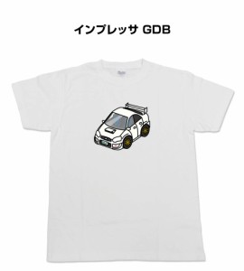 MKJP かわカッコいい Tシャツ スバル インプレッサ GDB 送料無料