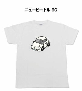 MKJP かわカッコいい Tシャツ 外車 ニュービートル 9C 送料無料