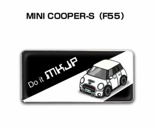 車種別エンブレム 2個入り　H25mm×W55mm 外車 MINI COOPER-S F55 送料無料