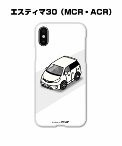 MKJP iPhoneケース ハードケース トヨタ エスティマ30 MCR・ACR 送料無料