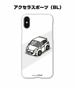 MKJP アンドロイド用スマホケース ハードケース マツダ アクセラスポーツ BL 送料無料