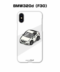 MKJP iPhoneケース ハードケース 外車 BMW 320d　F30 送料無料