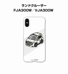 MKJP iPhoneケース ハードケース トヨタ ランドクルーザー FJA300W／VJA300W  送料無料