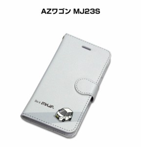 MKJP iPhoneケース スマホケース 手帳タイプ マツダ AZワゴン MJ23S 送料無料