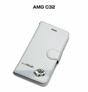 MKJP iPhoneケース スマホケース 手帳タイプ 外車 AMG C32 送料無料
