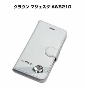 MKJP iPhoneケース スマホケース 手帳タイプ トヨタ クラウン マジェスタ AWS210 送料無料