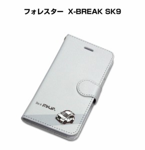 MKJP iPhoneケース スマホケース 手帳タイプ スバル フォレスター X-BREAK SK9 送料無料