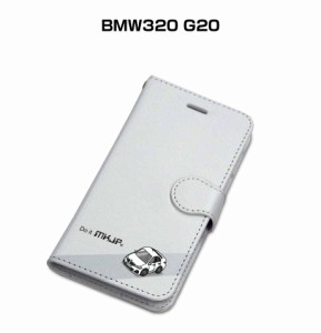 MKJP iPhoneケース スマホケース 手帳タイプ 外車 BMW320 G20  送料無料