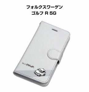 MKJP iPhoneケース スマホケース 手帳タイプ 外車 フォルクスワーゲン ゴルフ R 5G  送料無料