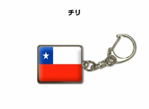 国旗キーホルダー 記念品 父の日 プレゼント 世界 贈り物 オリンピック 国旗 チリ CHILE 送料無料