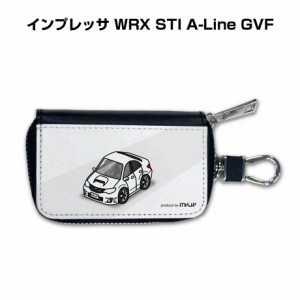 スマートキーケース 車 メンズ 彼氏 車好き 男性 納車 プレゼント 祝い スバル インプレッサ WRX STI A-Line GVF 送料無料