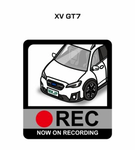 MKJP ドラレコステッカー 2枚入り スバル XV GT7 送料無料