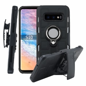 スマホケース カバー au携帯 samsung galaxynote9ケース galaxys10Liteケース リング付き 衝撃防止スタンド機能 車載ホルダー対応 二重層