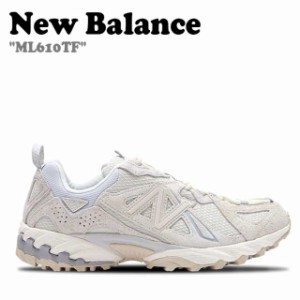 ニューバランス スニーカー New Balance メンズ レディース ML610TF WHITE ホワイト IVORY アイボリー NBPDDS426W シューズ