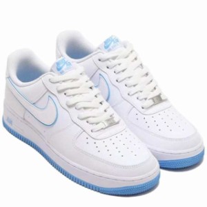 NIKE エア フォース 1 07 AIR FORCE 1 07 ホワイト/ホワイト/ユニバーシティブルー DV0788-101