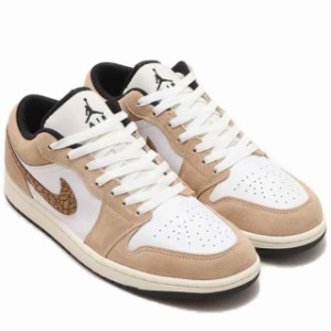 [ナイキ] エア ジョーダン 1 ロー SE AIR JORDAN 1 LOW SE ヘンプ/ホワイト/ブラック/ライトブリティッシュタン DZ4130-201