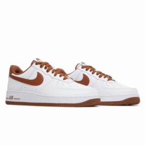 NIKE AIR FORCE 1 07 LOW WHITE/PECAN ナイキ エアフォース1 07 ロー ホワイト/ピーカン DH7561-100