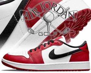 【ナイキ エアジョーダン 1 ロー ゴルフ】NIKE AIR JORDAN 1 LOW GOLF CHICAGO varsity red/black-white dd9315-600 ゴルフシューズ AJ1