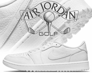 【ナイキ エアジョーダン 1 ロー ゴルフ】NIKE AIR JORDAN 1 LOW GOLF TRIPLE WHITE white/wht dd9315-101 ゴルフシューズ AJ1 ローカッ