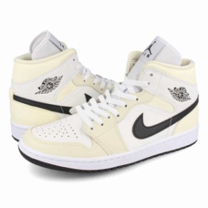 NIKE WMNS AIR JORDAN 1 MID ナイキ ウィメンズ エア ジョーダン 1 ミッド COCONUT MILK/BLACK BQ6472-121