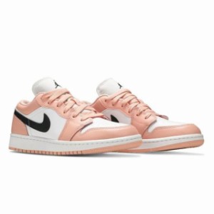 NIKE GS AIR JORDAN 1 LOW LIGHT ARCTIC PINK ナイキ GS エアジョーダン1 ロー ライトアークティックピンク 553560-800