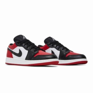 NIKE GS AIR JORDAN 1 LOW BRED TOE ナイキ GS エアジョーダン1 ロー ブレッドトゥ 553560-612