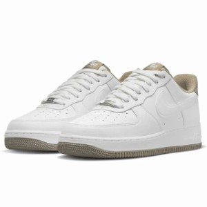 [ナイキ] エア フォース 1 07 AIR FORCE 1 07 ホワイト/カーキ/ホワイト DR9867-100