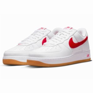 [ナイキ] エア フォース 1 ロー レトロ AIR FORCE 1 LOW RETRO Color of the Month ホワイト/ガムイエロー/ゴールド/レッド DJ3911-102