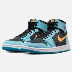 NIKE ナイキ AIR JORDAN 1 HIGH ZOOM COMFORT 2 メンズ レディース スニーカー BLEACHED AQUA/BLACK/WHITE/BRIGHT CITRUS DV1307-408