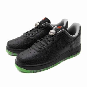 [ナイキ] AIR FORCE 1 07 PRM HALLOWEEN BLACK/BLACK-SMOKE GREY-CAMPFIRE FQ8822-084