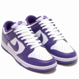 [ナイキ] ダンク LOW レトロ [DUNK LOW RETRO] ホワイト/コートパープル/コートパープル DD1391-104