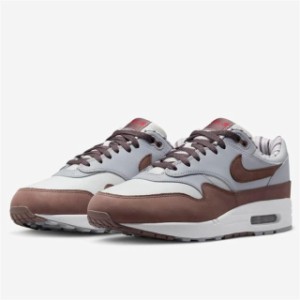 [ナイキ] エア マックス 1 プレミアム [AIRMAX 1 PRM] サミットホワイト/ウルフグレー/ホワイト/プラムエクリプス FB8916-100