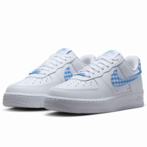 ナイキ エア フォース 1 07 ESS トレンド NIKE W AIR FORCE 1 07 ESS TREND ホワイト/ユニバーシティブルー DZ2784-100