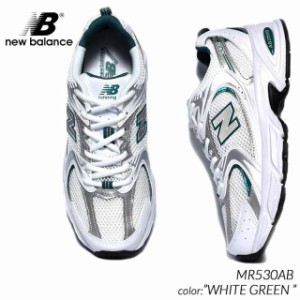 NEW BALANCE MR530AB WHITE GREEN ニューバランス スニーカー ( 白 ホワイト 緑 グリーン 725 992 D レディース ウィメンズ )