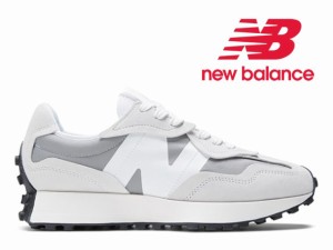 NEW BALANCE U327W ED GRAYニューバランス 327 ホワイト/グレー 白/灰色 レディース スニーカー