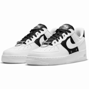 NIKE AIR FORCE 1 07 PRM ナイキ エアフォース1 WHITE/WHITE-BLACK-METALLIC SILVER DA8571-100 メンズ スニーカー レディース