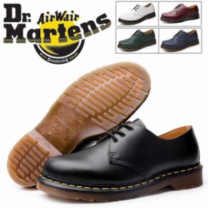 Dr.Martens 1461 3ホール nappa ドクターマーチン シューズ ギブソン 厚底 シューズ メンズ レディース ブラック 黒 靴 マーチン