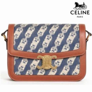 セリーヌ celine CELINE 一点限定 バッグ セリーヌ ティーン トリオンフ キャンバス バッグ レディース 並行輸入品 展示品 新品 ブランド