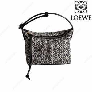 「一点限定」LOEWE ロエベ loewe キュービィバッグ スモール ショルダーバッグ ハンドバッグ キュービィ バッグ ジャガード カーフ